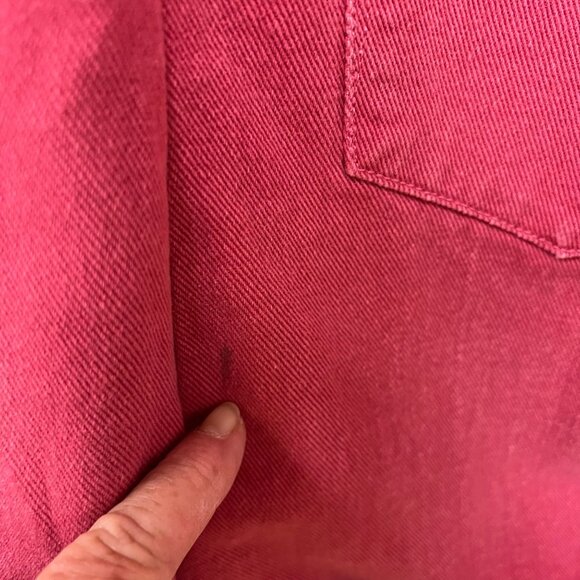 Free People X Oneteaspoon Girl's Braxton Mini Utility Jumpsuit In Pink Sz 12-14 - Picture 9 of 9